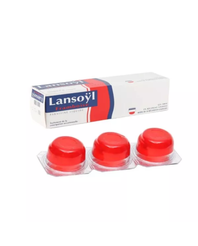 LANSOYL FRAMBOISE Gel oral 10 Doses de 15g