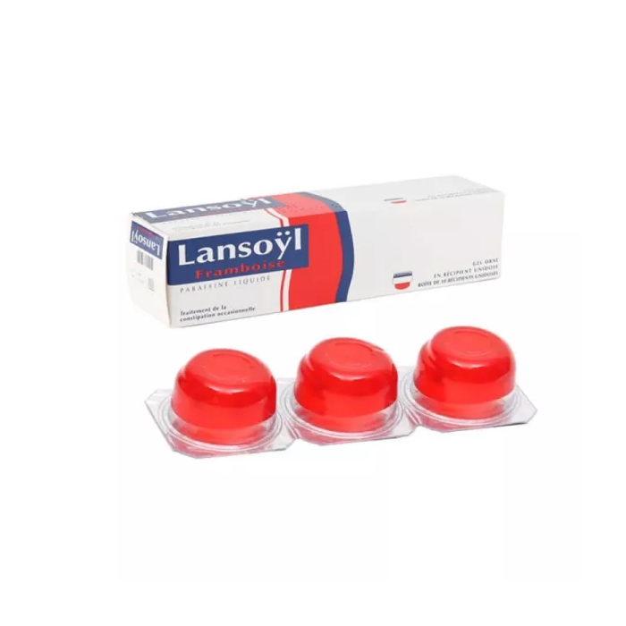 LANSOYL FRAMBOISE Gel oral 10 Doses de 15g
