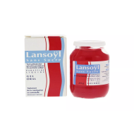 LANSOYL FRAMBOISE Sans sucre Gel oral contre le constipation en pot de 225 grammes