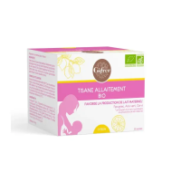 GIFRER Tisane allaitement saveur citron Boite de 20 sachets