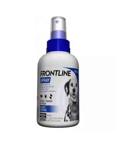 FRONTLINE Solution externe Flacon pulvérisateur de 100ml
