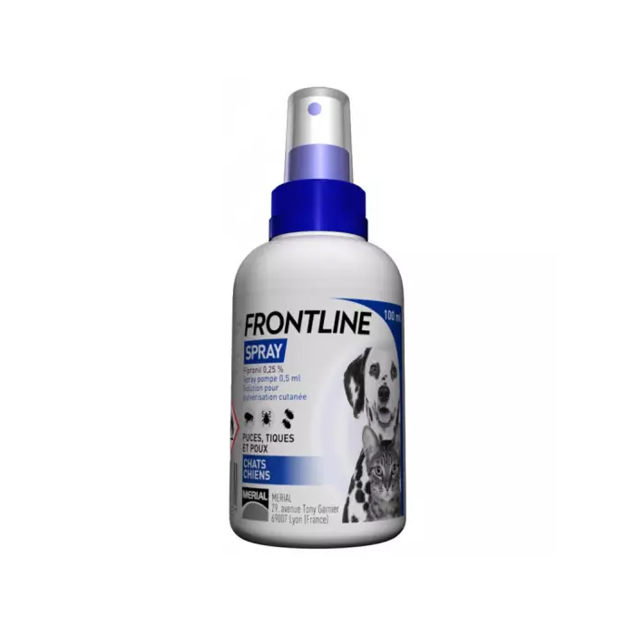 FRONTLINE Solution externe Flacon pulvérisateur de 100ml