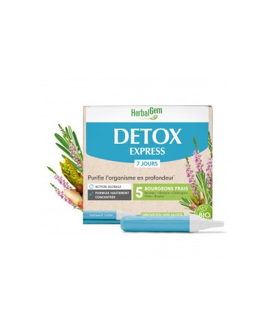 copy of HERBALGEM DETOX EXPRESS 7 JOURS Boite de 7 doses X 10 ml