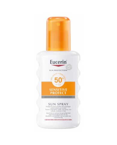 Eucerin Sun Spray SPF 50+ flacon de 200 ml