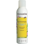 Pranarôm Aromapic Spray Anti-Moustiques Atmosphère et Tissus Bio Flacon de 150ml