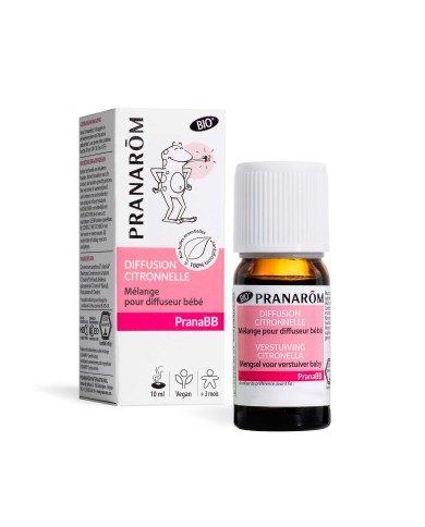PRANAROM PranaBB Diffusion citronnelle pour bébé - Bio