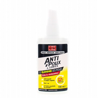 CINQ SUR CINQ Anti poux spray répulsif Spray de 100ml