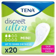 TENA DISCREET Mini Paquet de 20 serviettes