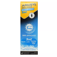 APAISYL Anti-poux shampoing 3en1 Flacon de 100ml