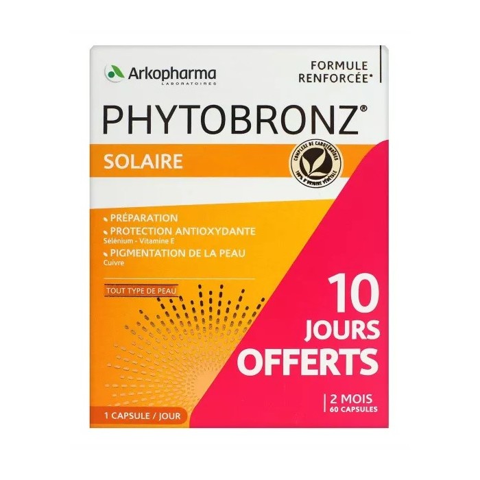 copy of Arkopharma Phytobronz Préparateur Solaire Boîte de 30 Capsules - Lot de 2