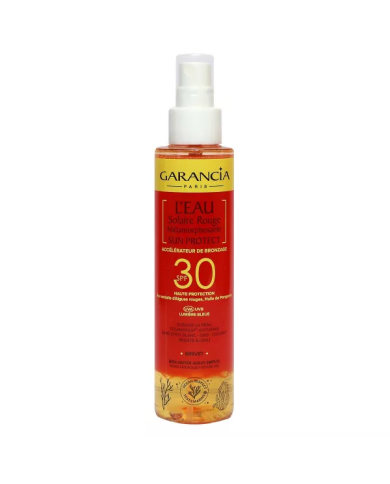 Garancia L'Eau Solaire Rouge Métamorphosante Sun Protect SPF30 Spray de150 ml