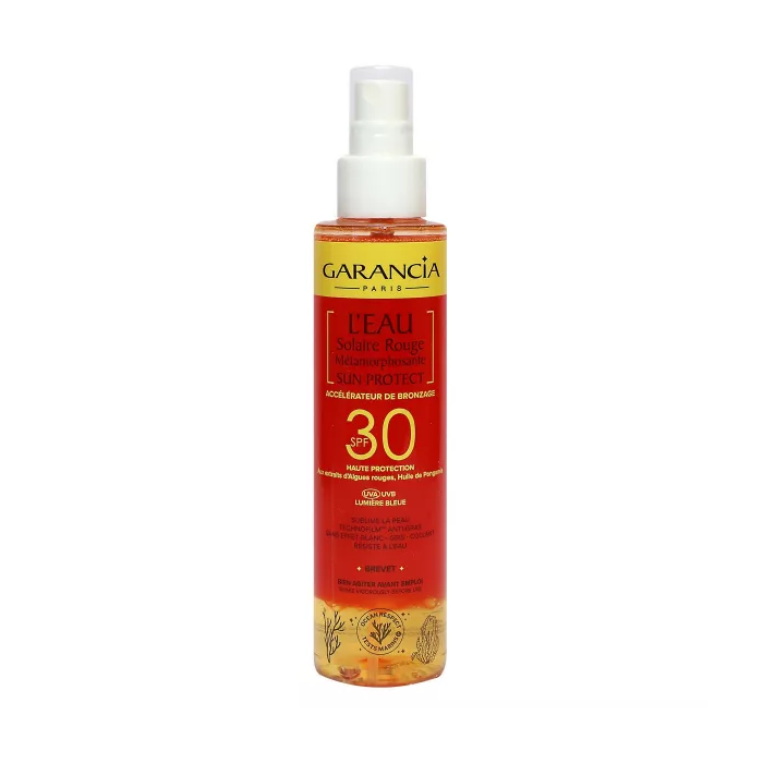 Garancia L'Eau Solaire Rouge Métamorphosante Sun Protect SPF30 Spray de150 ml