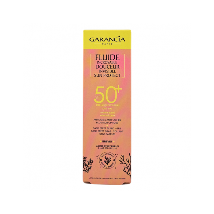 GARANCIA Sun Protect Fluide incroyable douceur invisble SPF 50+ Tube de 40ml