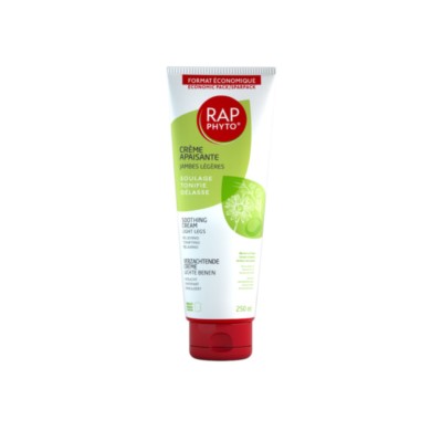 RAP Phyto Crème apaisante jambes légères Lot de 2 Tubes de 100 ml