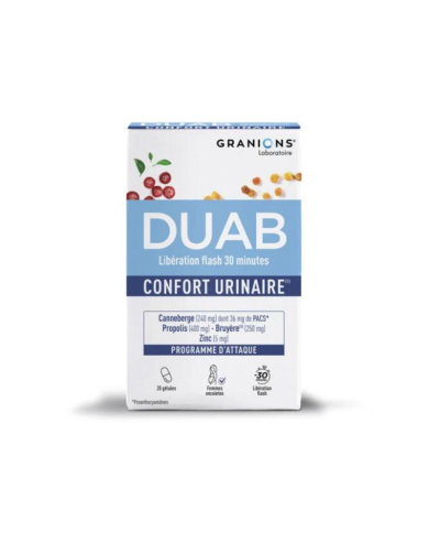 DUAB Complément alimentaire Boite de 20 gélules