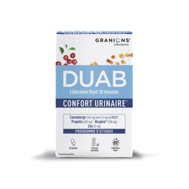 DUAB Complément alimentaire Boite de 20 gélules