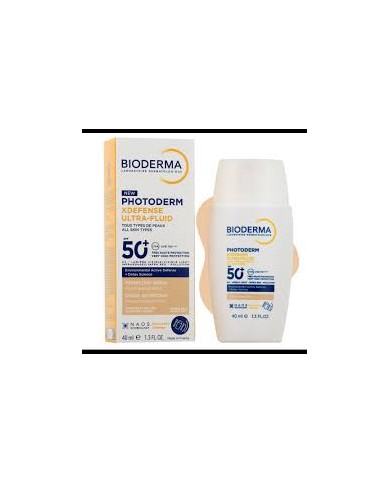 BIODERMA PHOTODERM XDEFENSE ULTRA FLUID SPF50+ TEINTE SHADE 01 Tube de 40ML