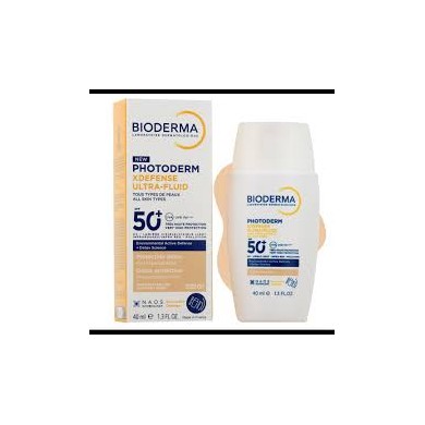BIODERMA PHOTODERM XDEFENSE ULTRA FLUID SPF50+ TEINTE SHADE 01 Tube de 40ML