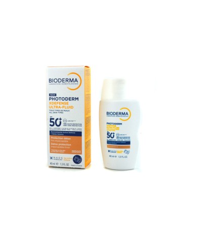 BIODERMA PHOTODERM XDEFENSE ULTRA FLUID SPF50+ TEINTE SHADE 03 Tube de 40ML
