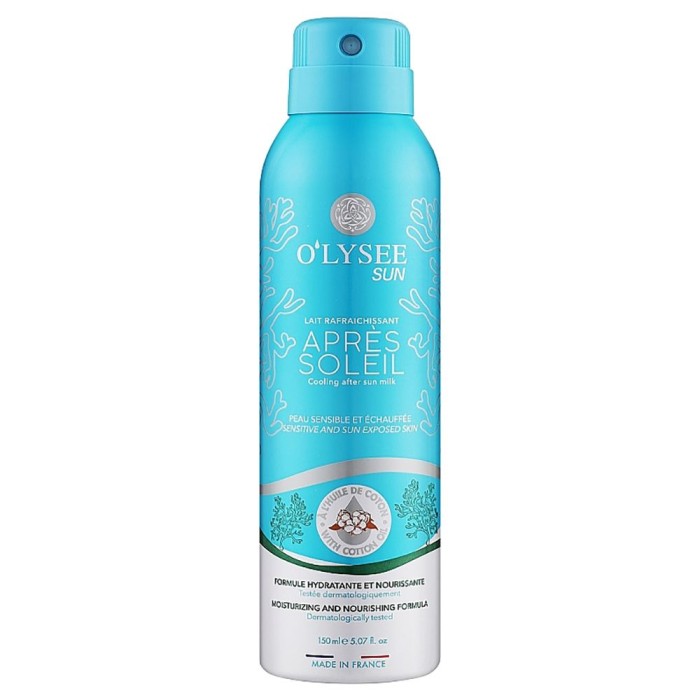 O'LYSEE Lait Après Soleil Flacon de 150 ml