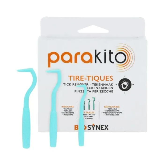 Biosynex tire tique Boite de 3 crochets