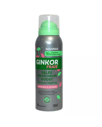 Ginkor Frais Gelée Fraîcheur Boost jambes légères 100ml