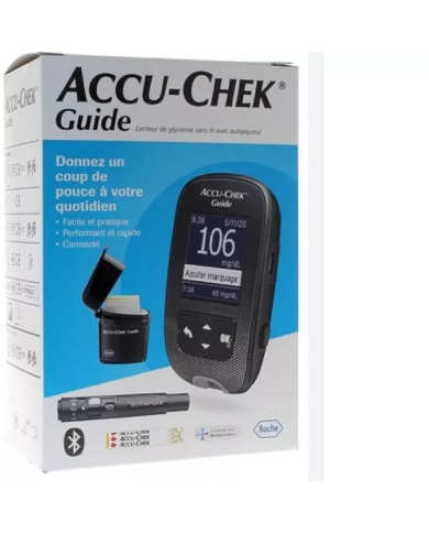 Accu-Chek Guide lecteur de glycémie Kit complet