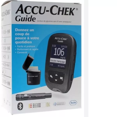 Accu-Chek Guide lecteur de glycémie Kit complet