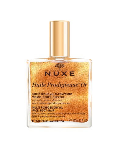 NUXE Huile prodigieuse OR visage, corps et cheveux Flacon de 100ml