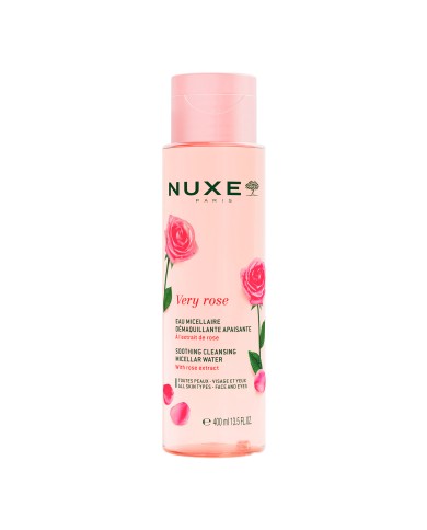 NUXE VERY ROSE Eau Micellaire démaquillante Apaisante 3-en-1 Flacon de 400 ml