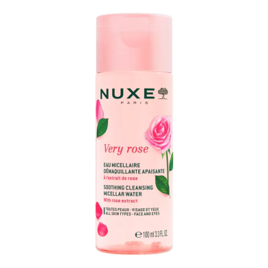 NUXE VERY ROSE Eau Micellaire démaquillante Apaisante 3-en-1 Flacon de 100 ml