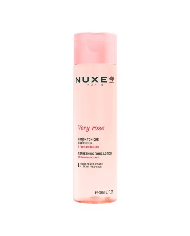 NUXE VERY ROSE Lotion tonique fraîcheur Flacon de 200 ml
