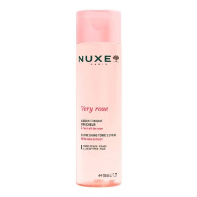 NUXE VERY ROSE Lotion tonique fraîcheur Flacon de 200 ml