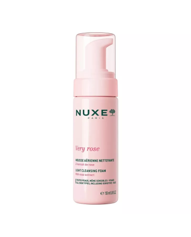 NUXE VERY ROSE Mousse Aérienne Nettoyante Flacon 150 ml