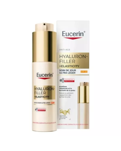 EUCERIN Hyaluron-filler +elasticity soin de jour ultra-léger SPF50