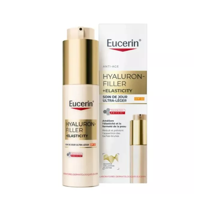 EUCERIN Hyaluron-filler +elasticity soin de jour ultra-léger SPF50