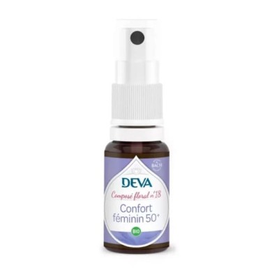DEVA Composé Floral N°18 Confort Féminin 50+ Spray de15ml