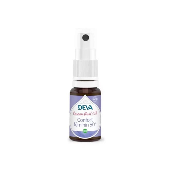 DEVA Composé Floral N°18 Confort Féminin 50+ Spray de15ml