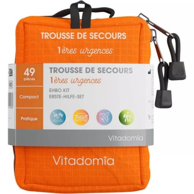 Vitadomia Trousse de Secours 1ères Urgences