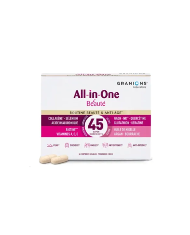 Laboratoires des Granions All-in-one BEAUTE Boite de 60 comprimés