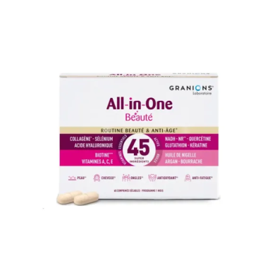 Laboratoires des Granions All-in-one BEAUTE Boite de 60 comprimés