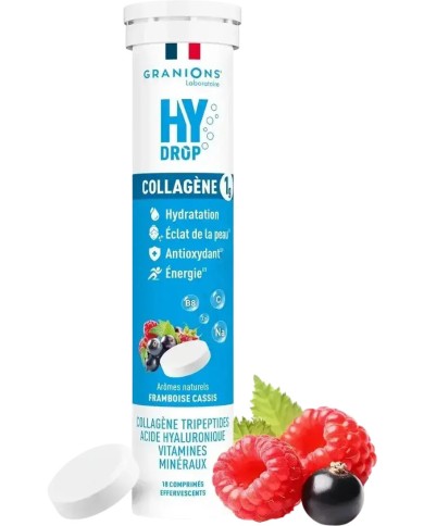 Granions Hydrop Collagène Tube de 20 comprimés effervescents