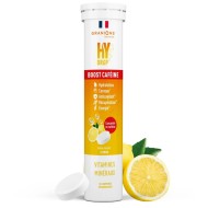 GRANIONS HYDROP Boost Caféine Citron Tube de 20 Comprimés Effervescents
