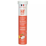 GRANIONS HYDROP Boost Caféine Citron Tube de 20 Comprimés Effervescents