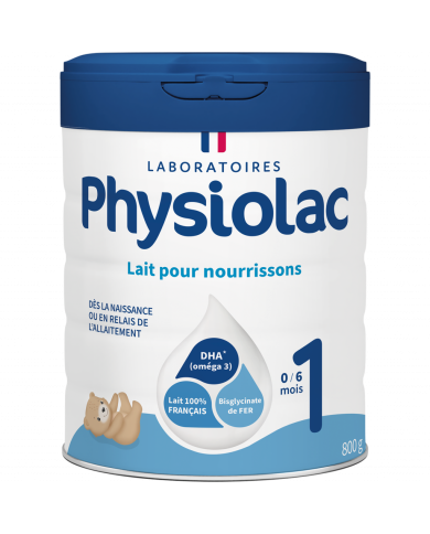 PHYSIOLAC  1 ere age Lait en poudre Boite de 800 grammes