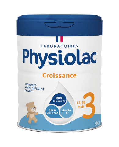 PHYSIOLAC Croissance 3ème age Boite de 800 grammes