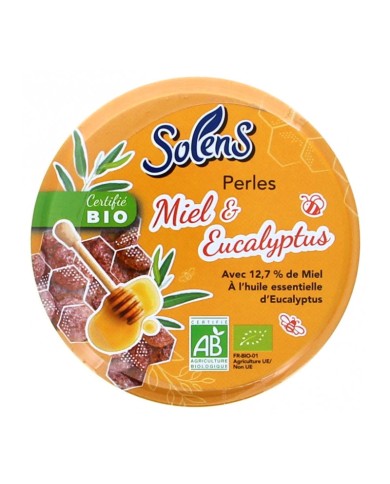 SOLENS PERLES DE MIEL et eucalyptus Boite de 50G