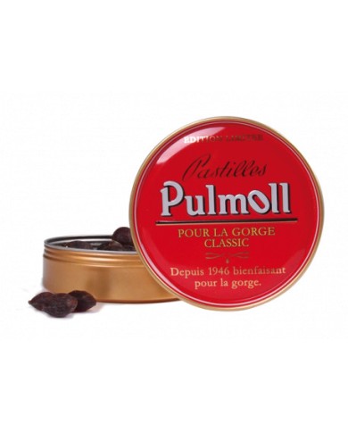 PULMOLL Rouge pastilles pour la gorge Boite de 75 grammes