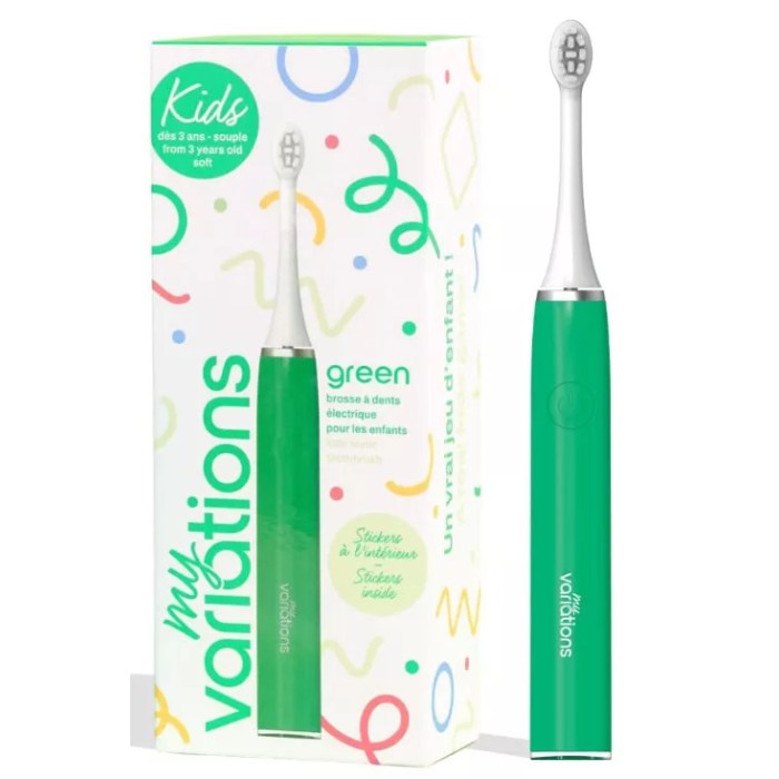 My Variations brosse à dents électrique kids dès 3 ans Vert