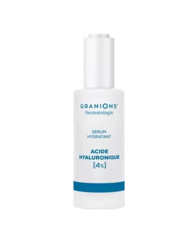 Granions Dermatologie Sérum Hydratant à l'acide hyaluronique Flacon pompe de 30 ml
